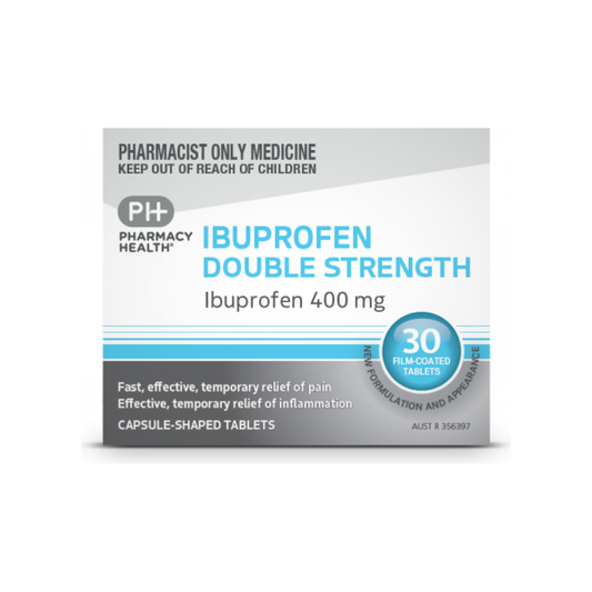 IBUPROFEN 400MG DOUBLE STRENGTH TABLETS