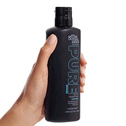 Pure Bronze Self Tan Foaming Water Ultra Dark