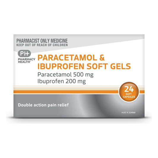 PARACETAMOL & IBUPROFEN SOFT GEL CAPSULES