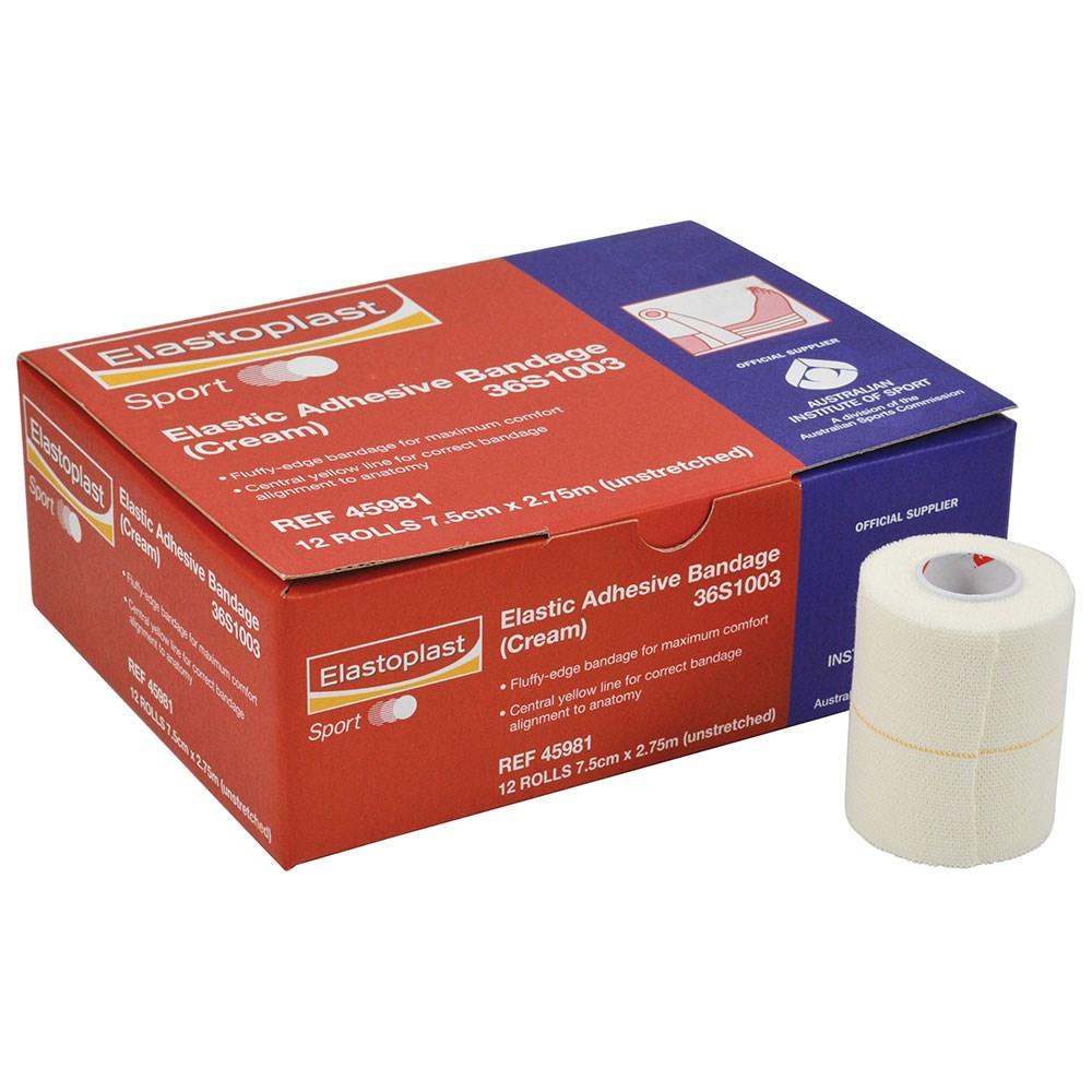 Elastoplast EAB Sport Tape Cream - 7.5cm x 2.75m