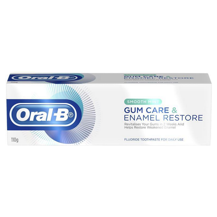Oral B Gum Care & Enamel Restore Toothpaste Smooth Mint 110g