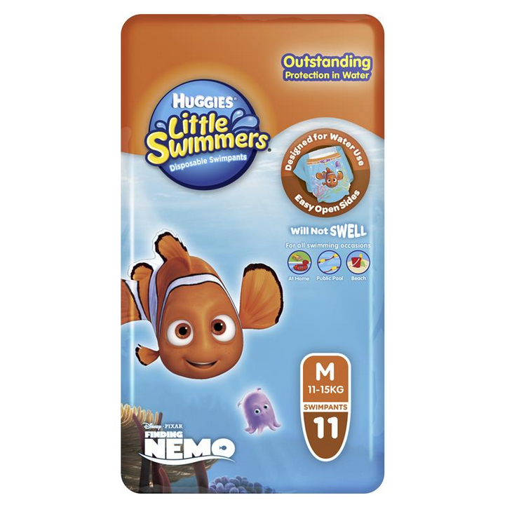Huggies Swimmer Medium 11 Pack (11-15Kg) - STELLAR PHARMACY