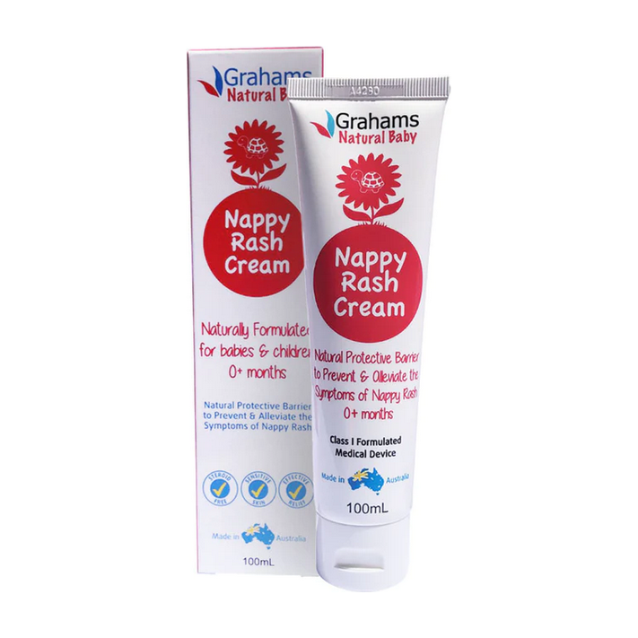 Grahams Natural Baby Nappy Rash Cream 100mL