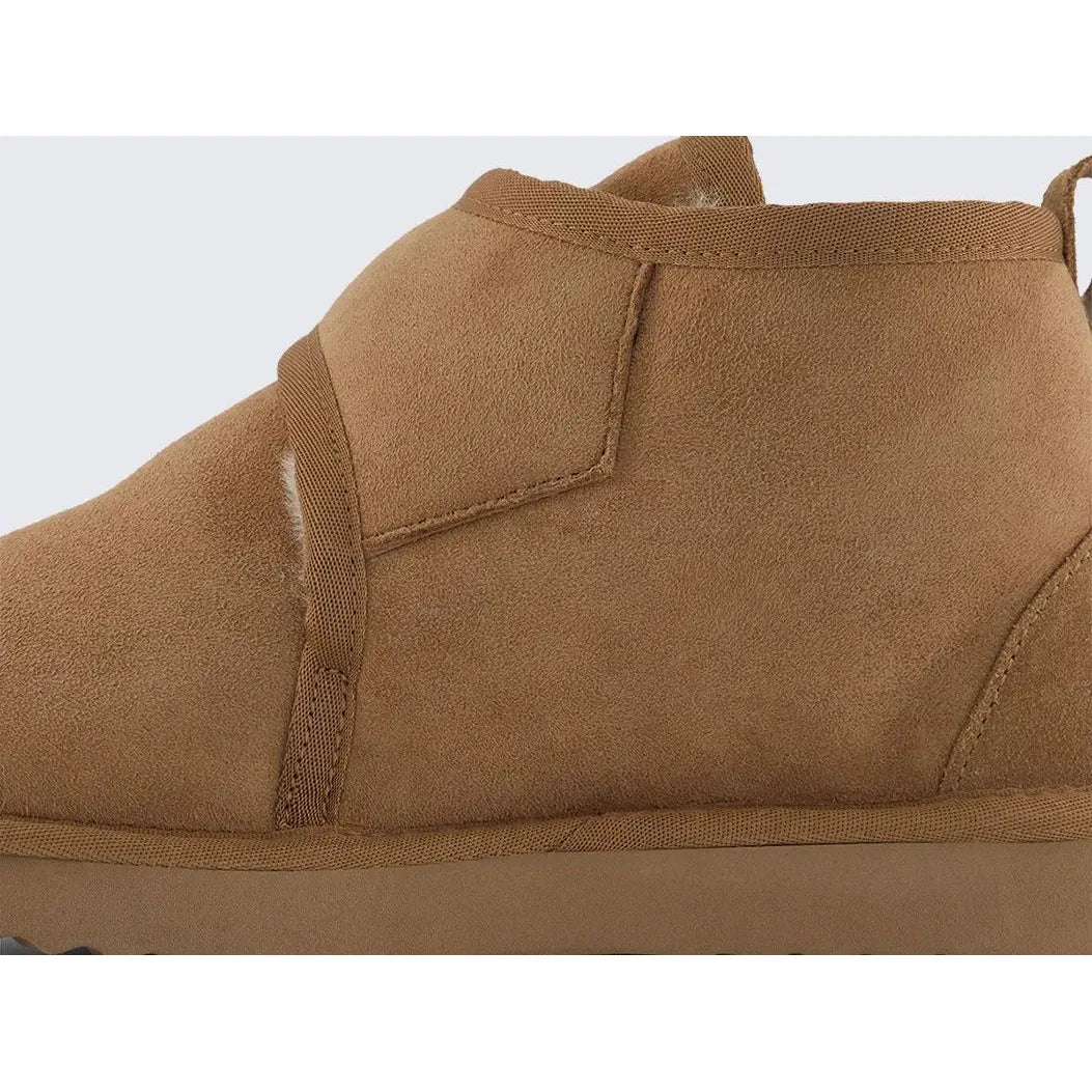 SHEARLING STRAP Chestnut