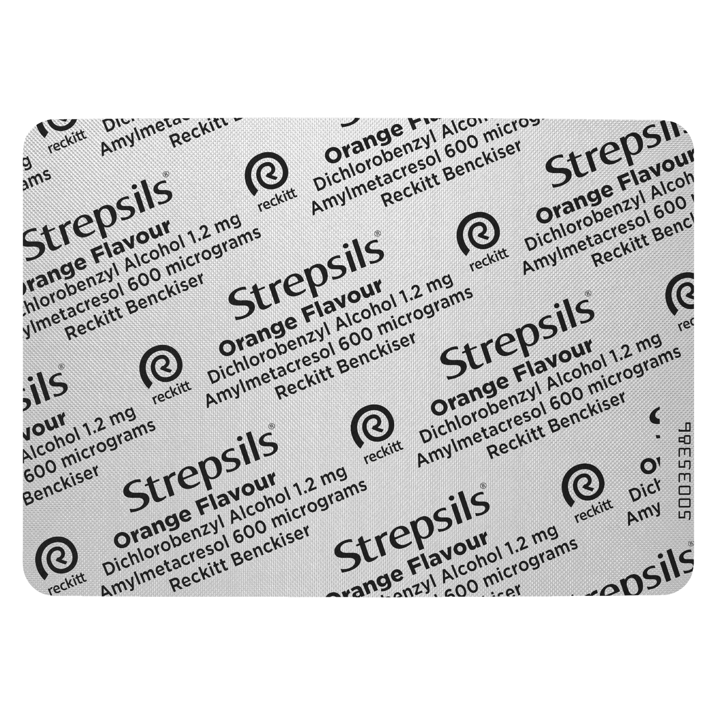 Strepsils Sore Throat Relief Orange 16 Pack
