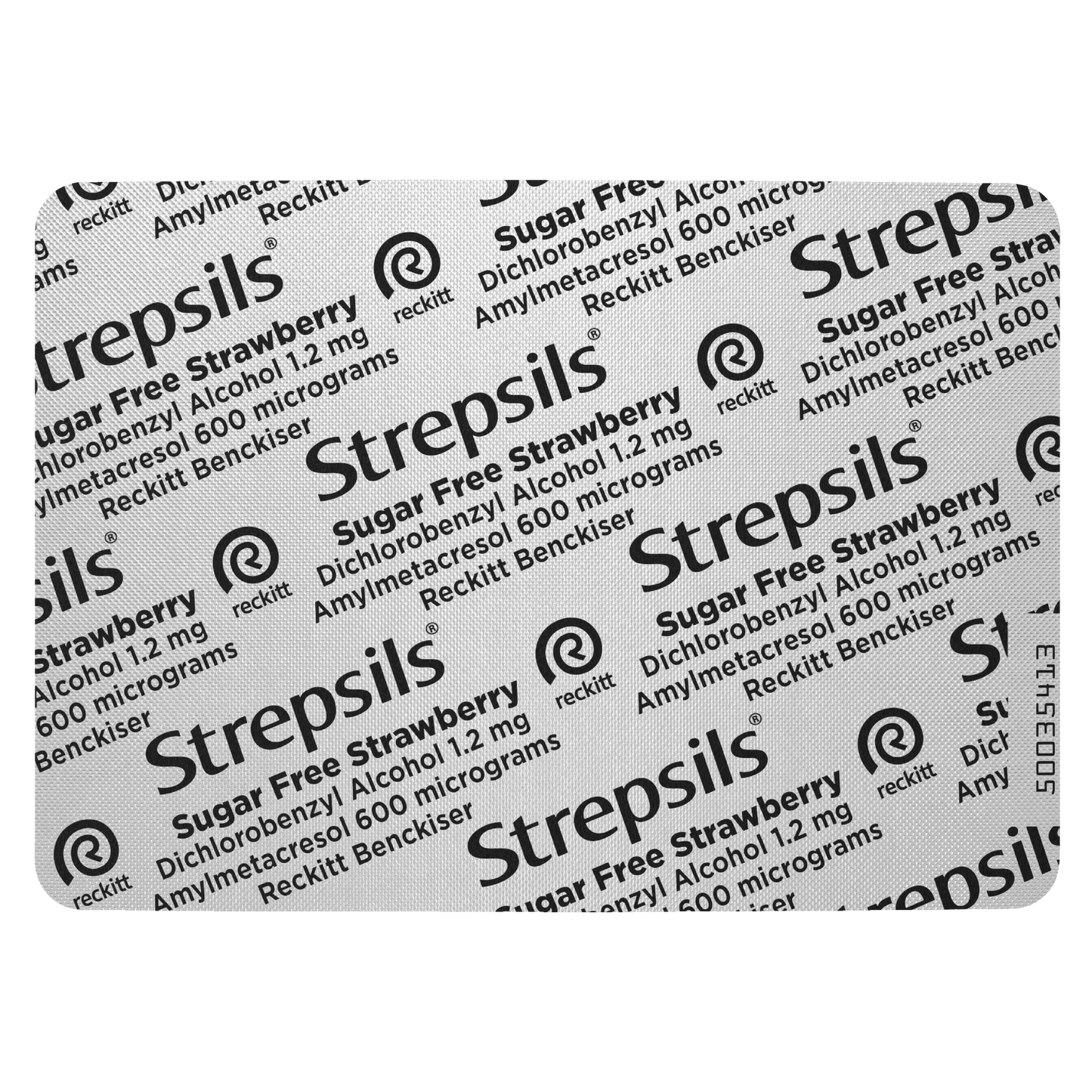 Strepsils Sore Throat Relief Sugar Free Strawberry 36 Pack