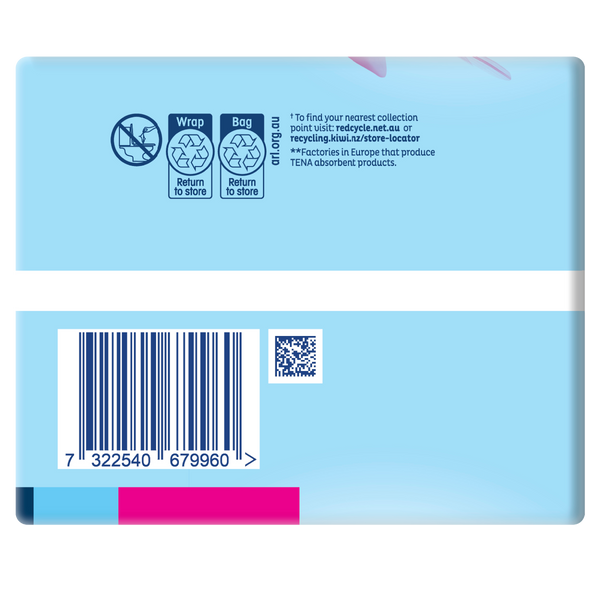 TENA PAD MAXI INSTADRY 6PK