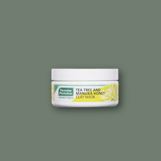 Tea Tree and Manuka Honey Clay Mask 100g