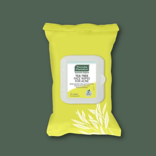 Tea Tree Acne Face 25 Wipes