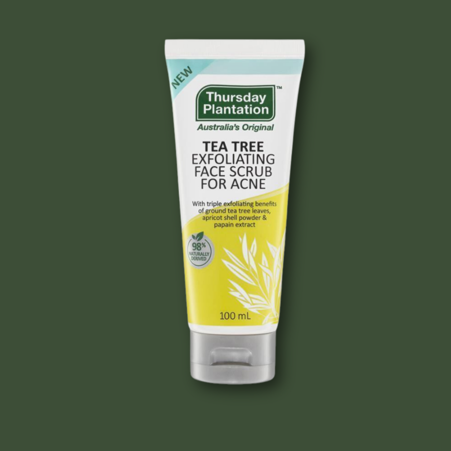 Tea Tree Exfoliating Acne Face Scrub 100ml