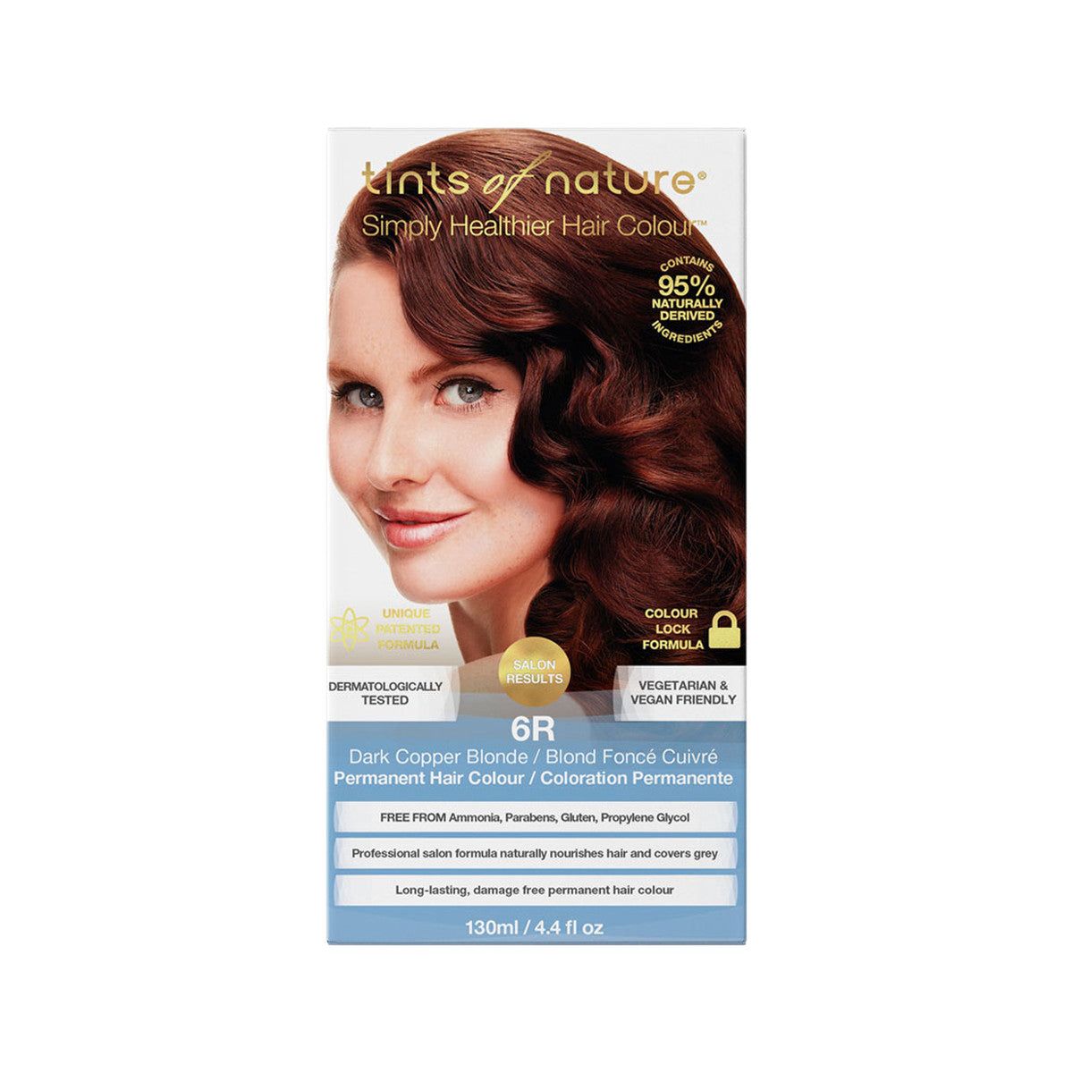 Tints of Nature Permanent Hair Colour 6R (Dark Copper Blonde)