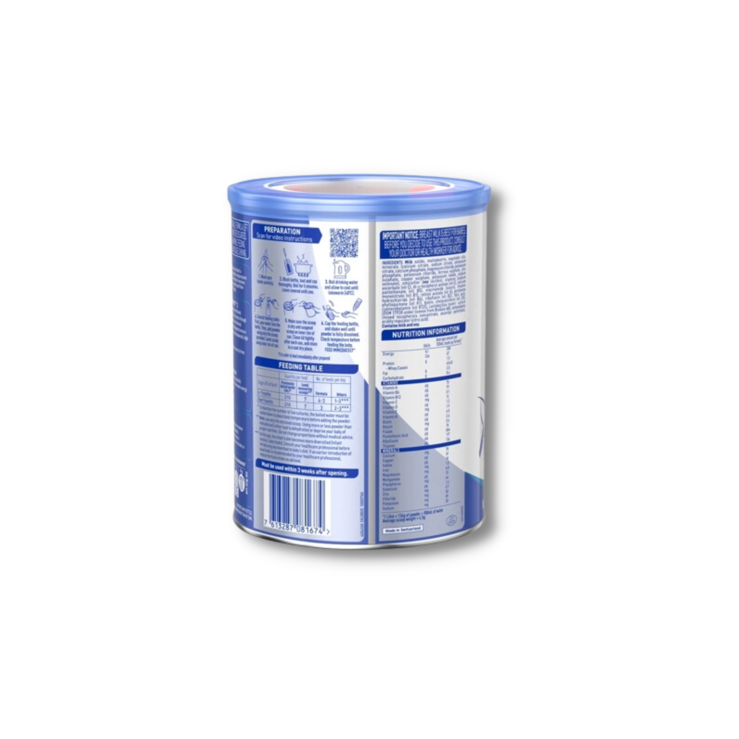 Nestlé NAN COMFORT 2, Follow-On Formula 6-12 Months – 800g
