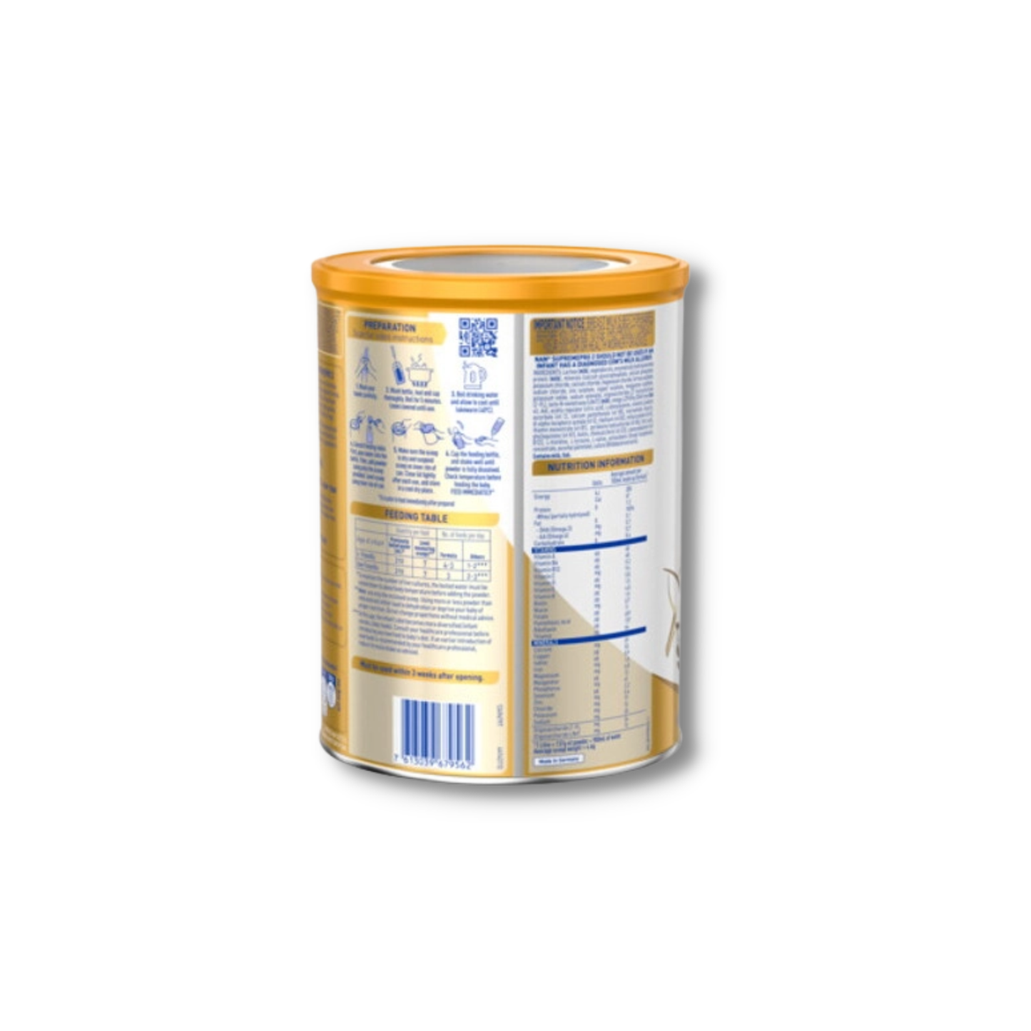Nestlé NAN SUPREMEpro 2, Premium Follow-On Formula 6-12 Months – 800g