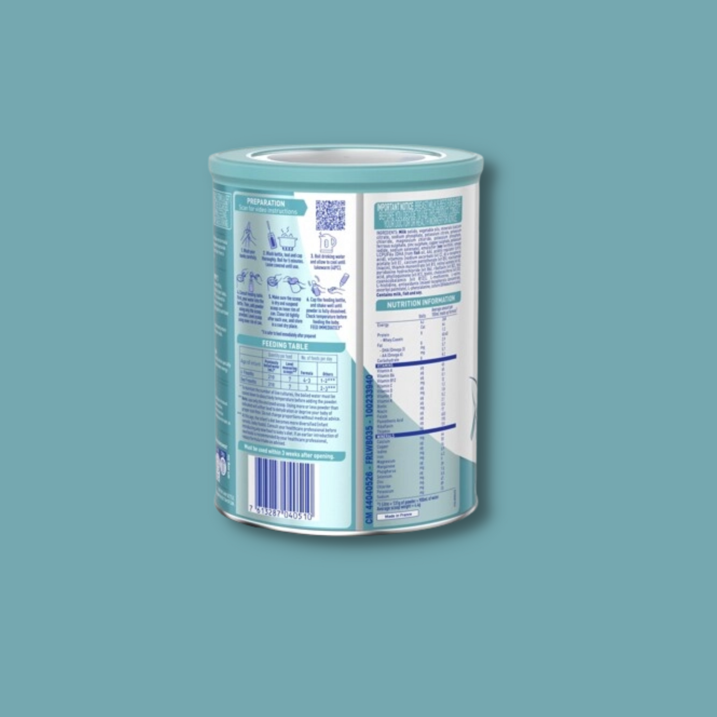 Nestlé NAN OPTIPRO 2, Follow-On Formula 6-12 Months – 800g