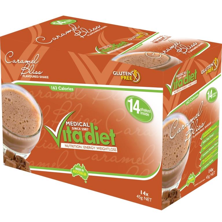 Vita Diet Caramel Bliss Smoothie Sachets 14