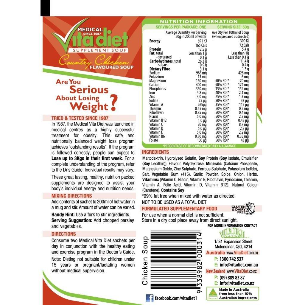 Vita Diet Country Chicken Soup 14 Pack