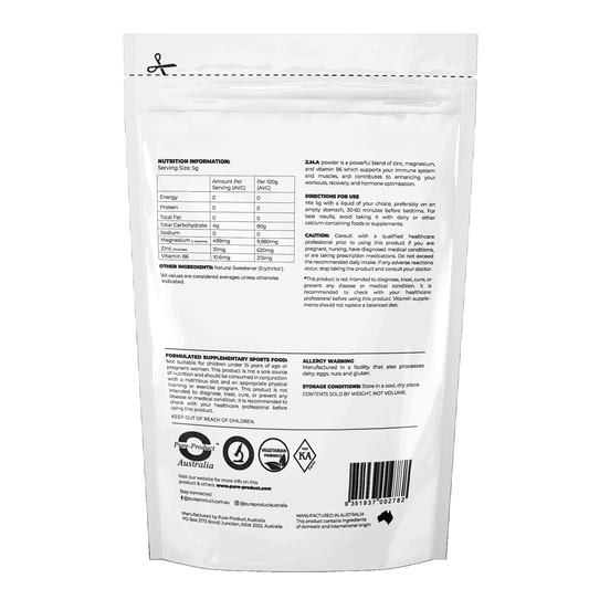 ZMA POWDER - STELLAR PHARMACY