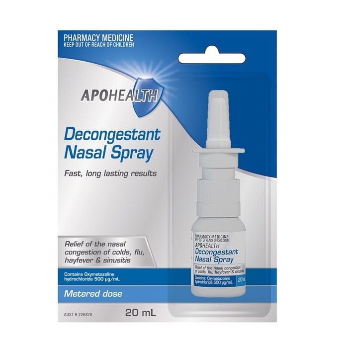 ApoHealth Decongestant Nasal Spray 20ml