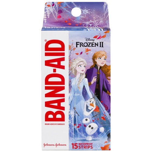Band-Aid Brand Adhesive Bandages Disney Frozen 15 Pack
