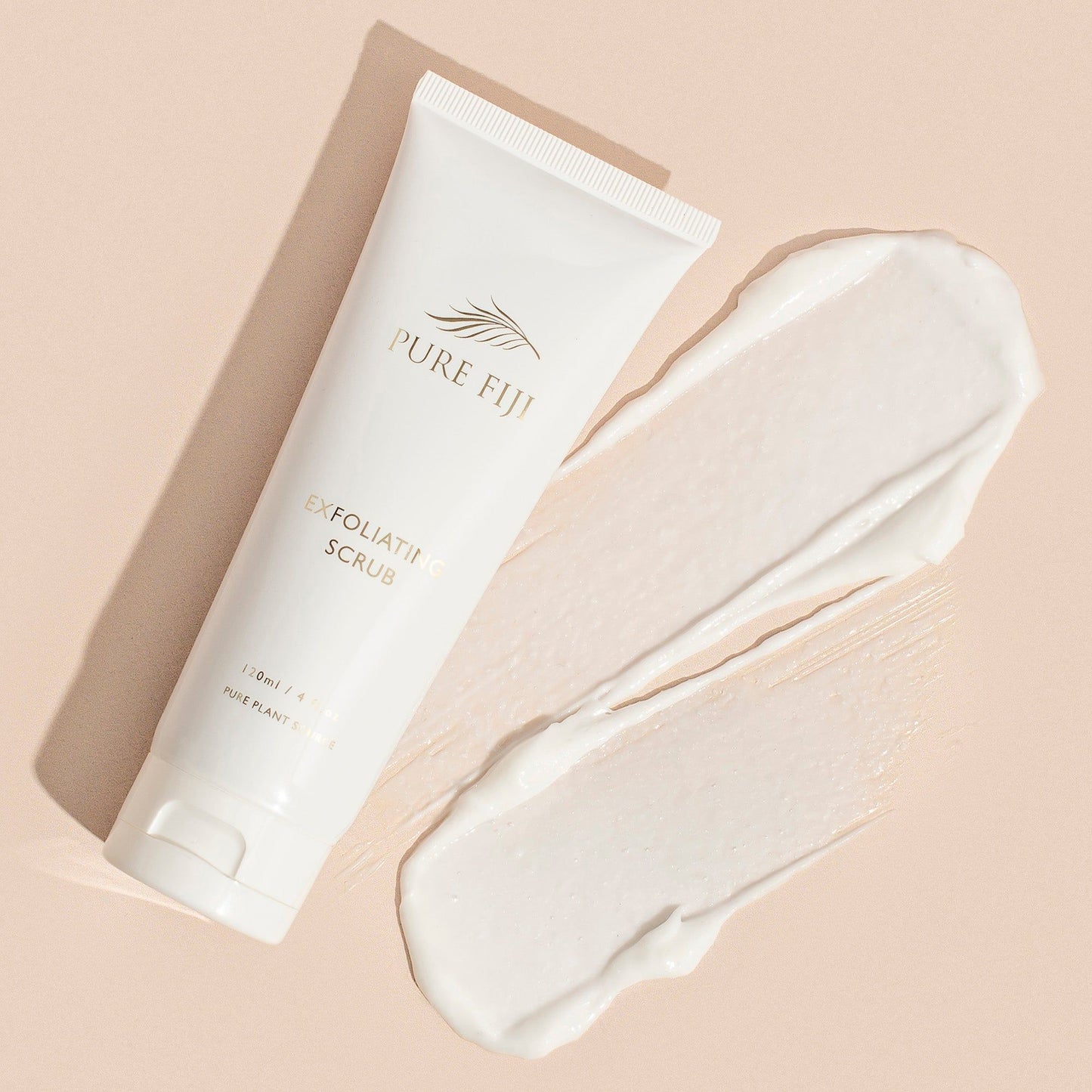 Coconut Exfoliating Scrub with Papaya and Pineapple Enzyme (4oz/120ml)
