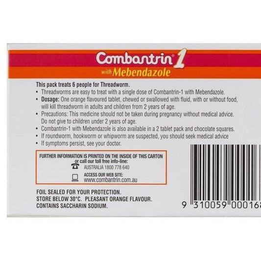 Combantrin-1 6 Tablets