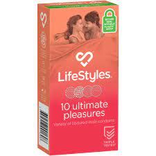 Lifestyles Ultimate Pleasures Condoms 10PK