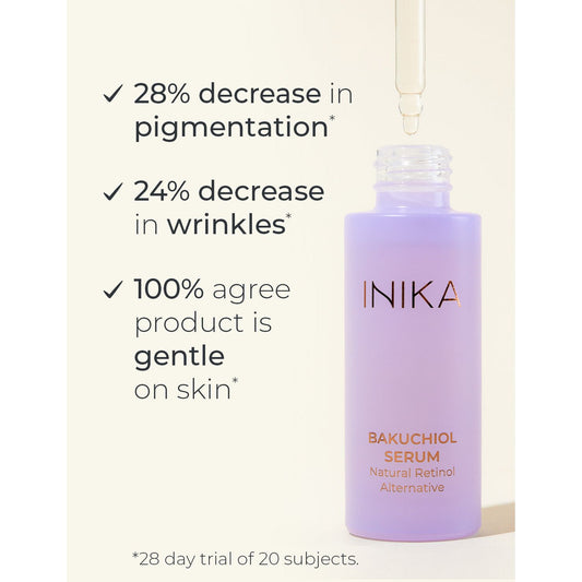 INIKA Organic Bakuchiol Serum Natural Retinol Alternative