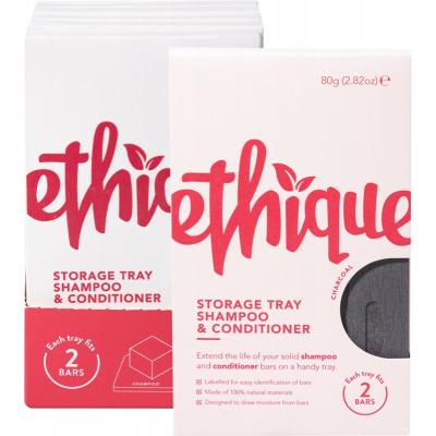 ETHIQUE Storage Tray Shampoo & Conditioner - Pink 6PK
