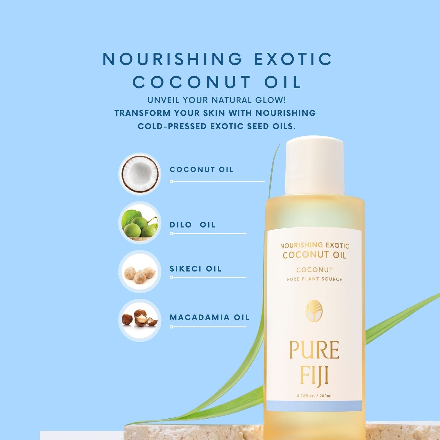 Nourishing Exotic Coconut Oil (7.7oz/230ml)