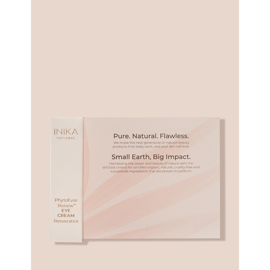 INIKA Organic Phytofuse Renew Eye Cream 4ml (Boxed)