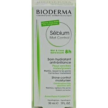 Bioderma Sebium Mat Control Shine control Moisturiser 30ml