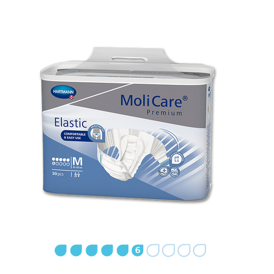 MoliCare Premium Elastic 6 Drops Slip Open Style