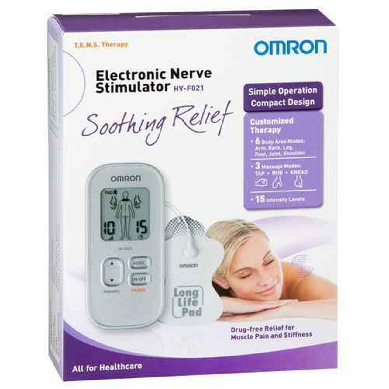 Omron HVF021 Deluxe TENS Therapy Device