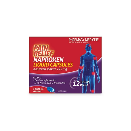 MENTHOLATUM NAPROXEN LIQ 30 CAP