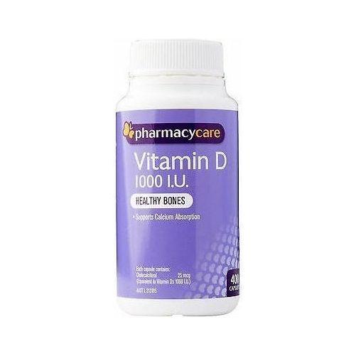 Pharmacy Care Vitamin D 1000IU 120 Capsules (Generic for OSTELIN)