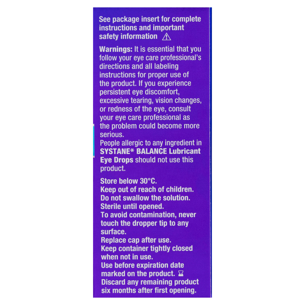 Systane Balance Lubricant Eye Drops 10ml