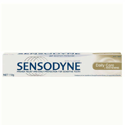 Sensodyne Daily Care + Whitening, Sensitive Toothpaste, 110g