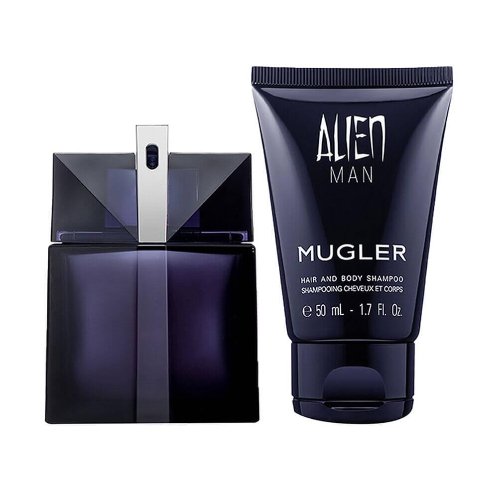 Mugler Alien Man EDT Shampoo Set