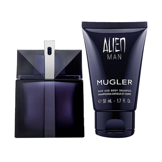 Mugler Alien Man EDT Shampoo Set