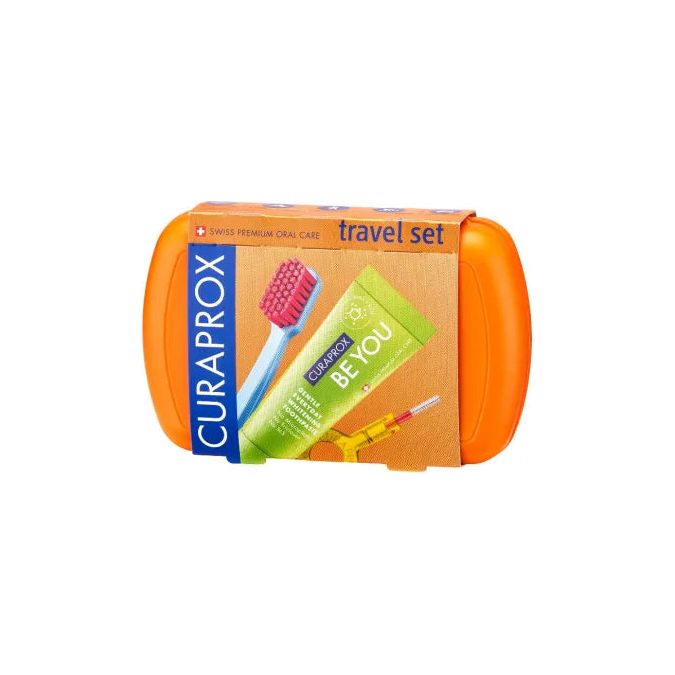 Travel set. Orange