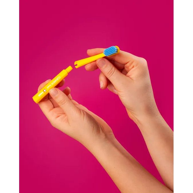 Travel set spare brush head for CS 5460, 2 pcs.