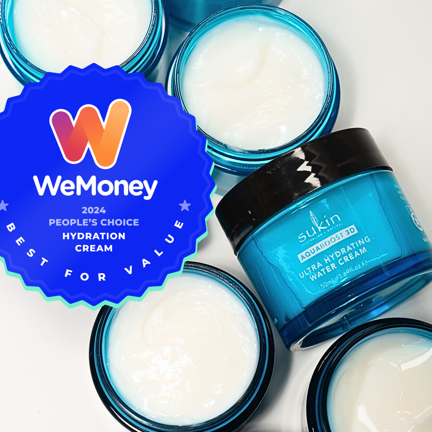 AQUABOOST 3D | HYALURONIC ACID WATER GEL CREAM | 50ML