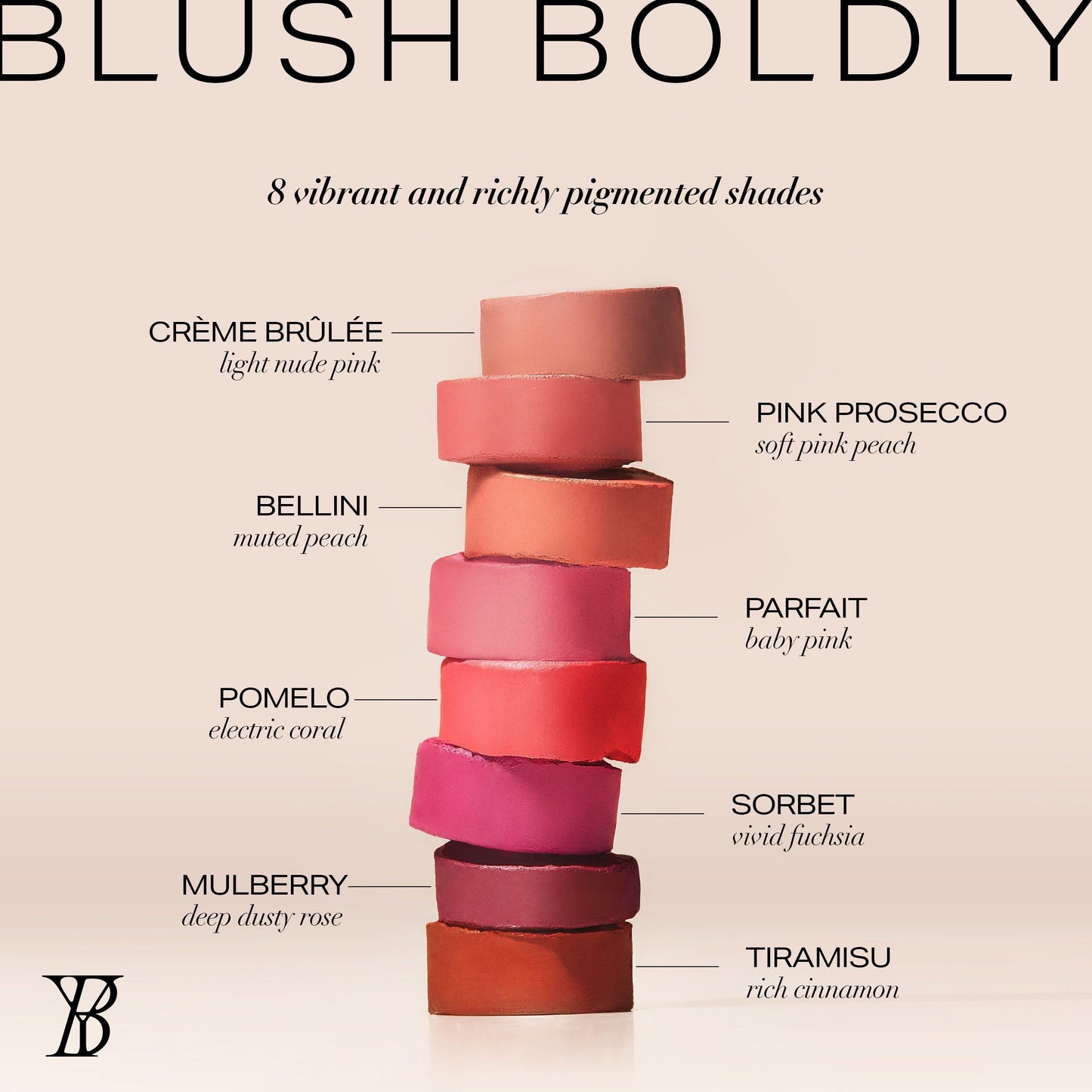 VividLuxe Crème Blush Sticks