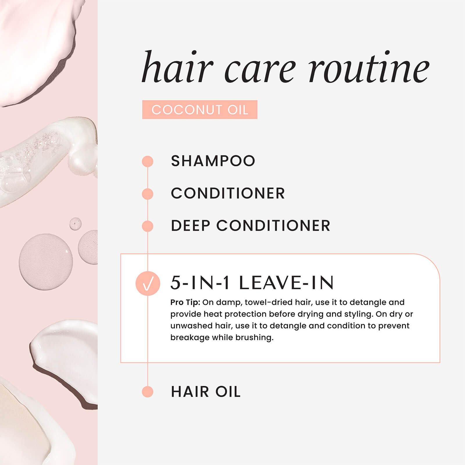 Coconut Oil 5-in-1 Leave-In Spray - STELLAR PHARMACY