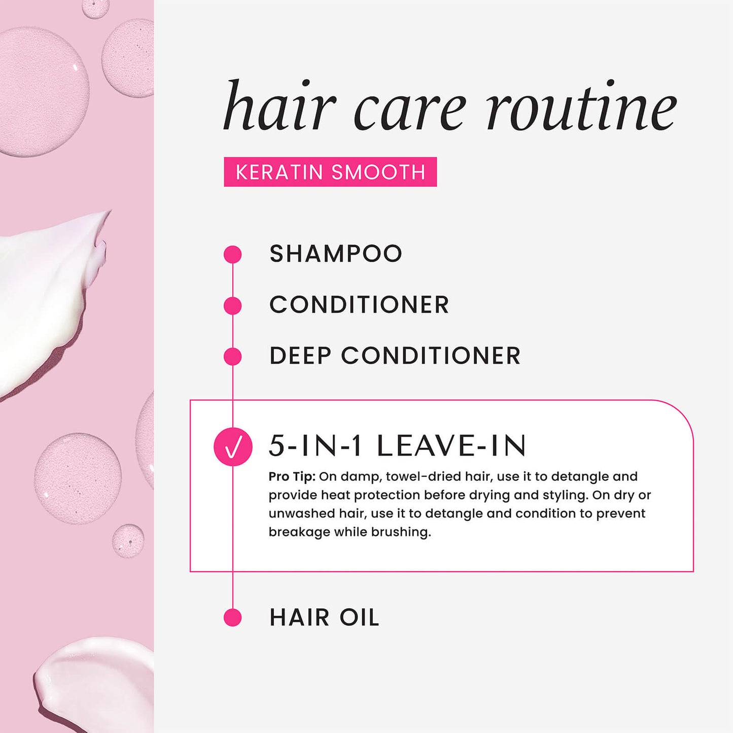 Keratin Smoothing 5-in-1 Leave-In Spray - STELLAR PHARMACY