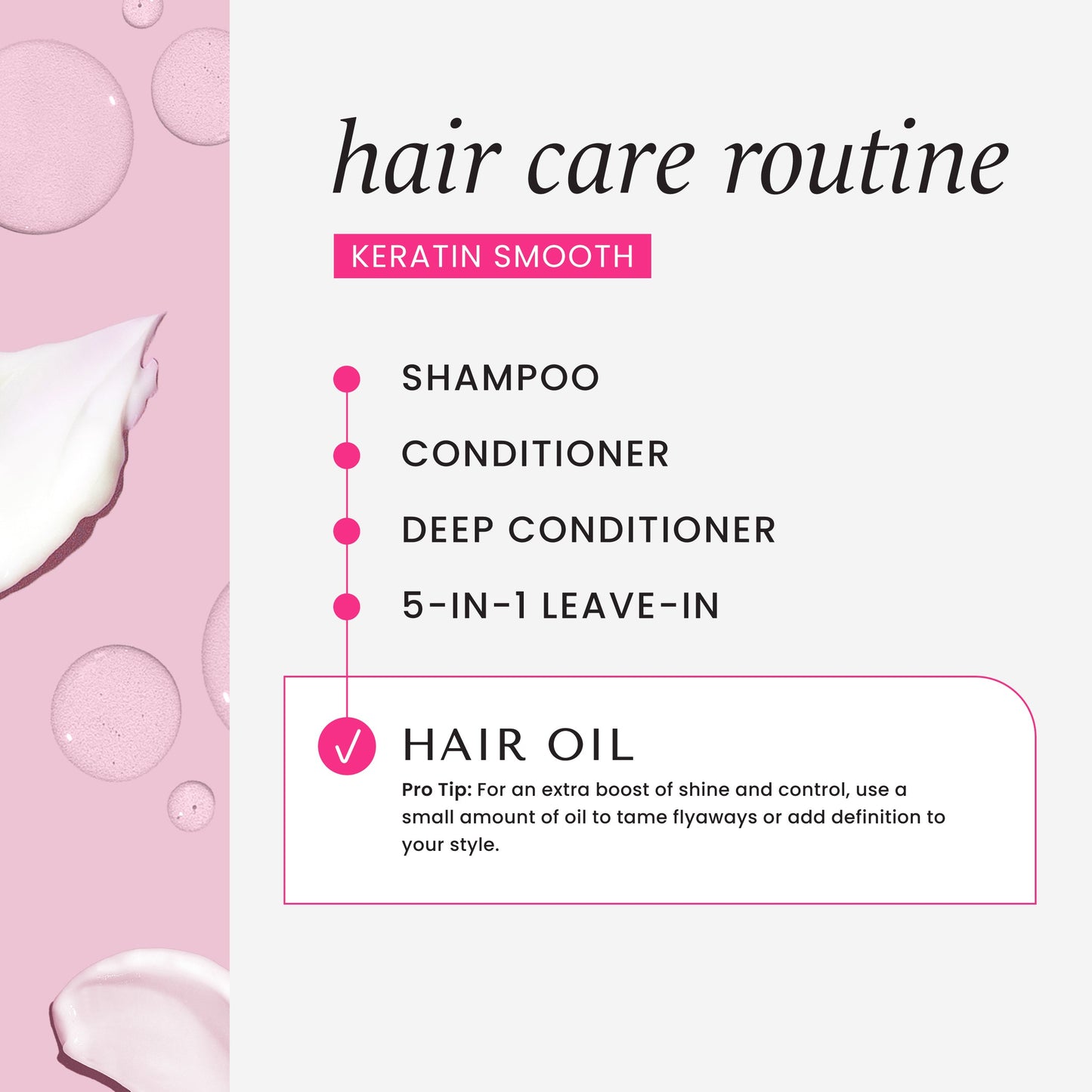 Keratin Smoothing Hair Oil - STELLAR PHARMACY