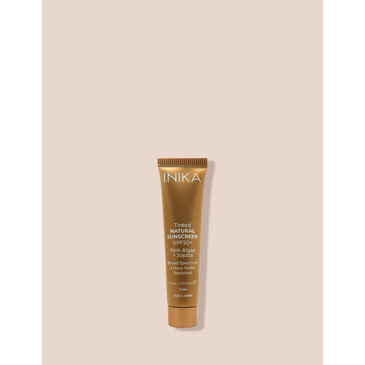 INIKA Organic Tinted Natural Sunscreen SPF50+ 15mL