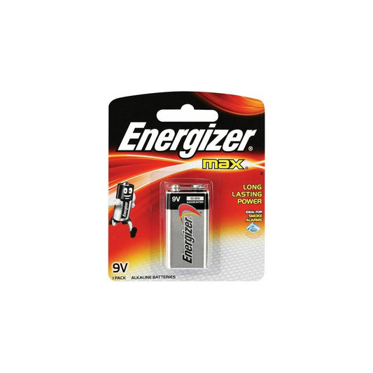 Energizer Max 9v Battery Pack of 1