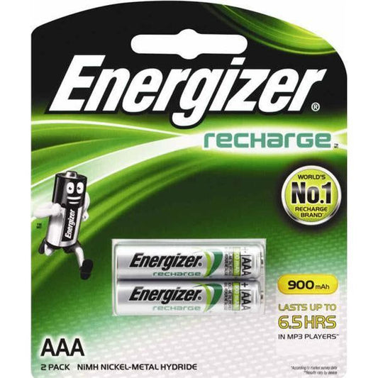Energizer Rechargeable AAA Pack of 2