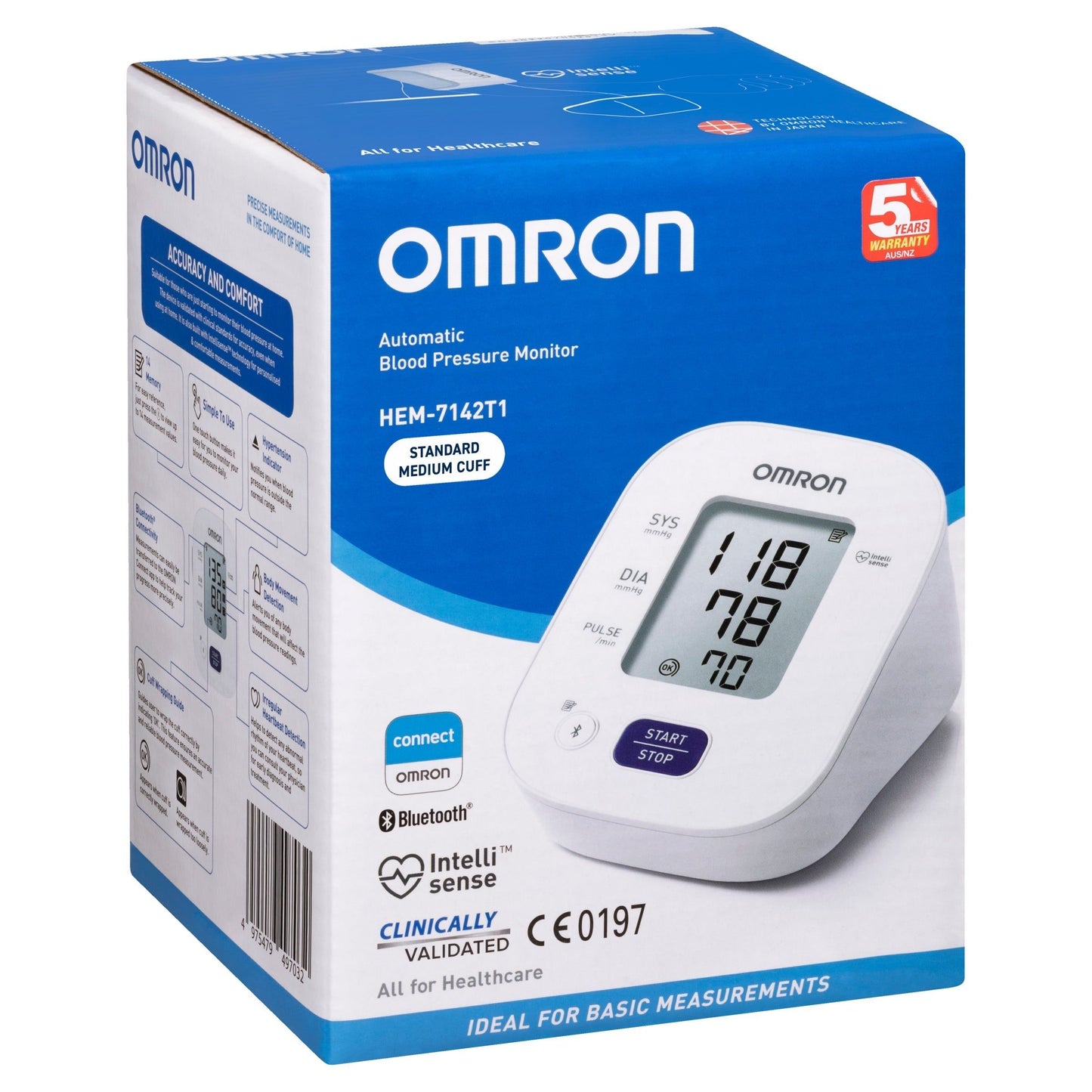 Omron Automatic  HEM7142T1  Blood Pressure Monitor